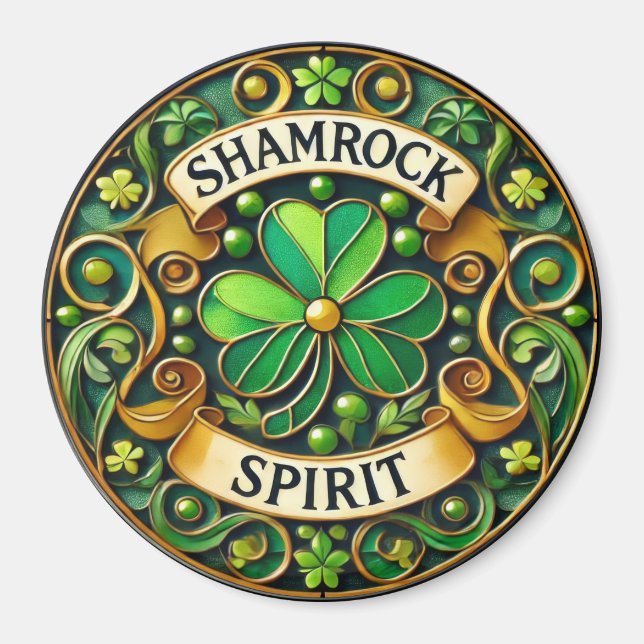 Imã Magneta Shamrock Spirit (Frente)