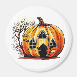 Imã Magneta Spooky Pumpkin