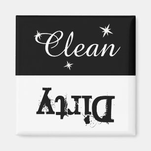 Imã Magneta suja, branca e preta, para lavadora de lou