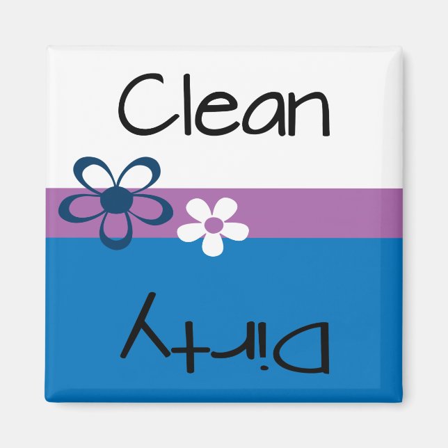 Imã Magneta suja limpa da máquina de lavar louça (Frente)