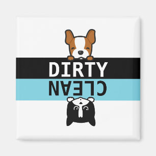 Imã Magneta suja/limpa para-louça