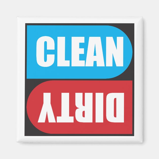 Imã Magneta suja para lavadora de louça (Frente)