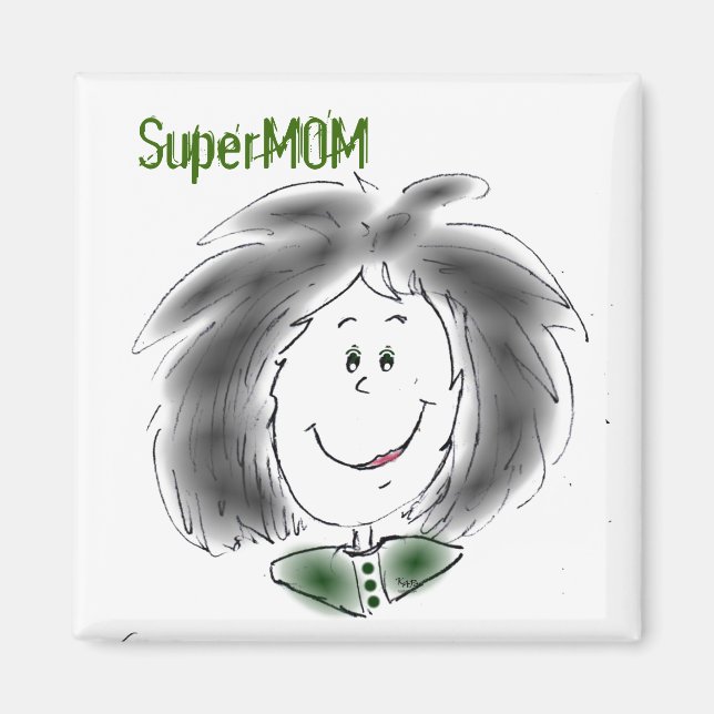 Imã Magneta SuperMOM (Frente)