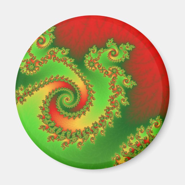 Imã Magneta Tripla de Natal (Frente)