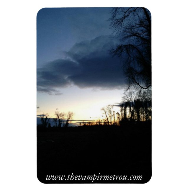 Ímã Magneta turva *Personalizável* (Vertical)