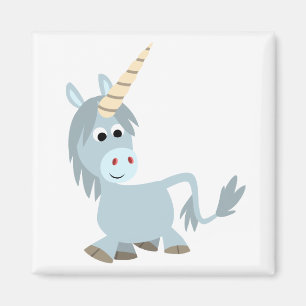 Imã Magneta Unicorn de Cartoon Bonita