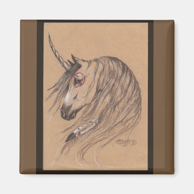 Imã Magneta Unicorn nativa (Frente)