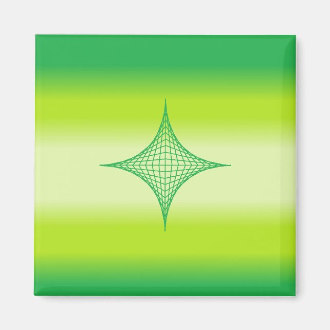 Imã Magneta verde (Frente)