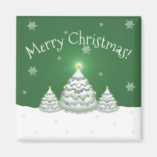 Imã Magneta verde de Natal