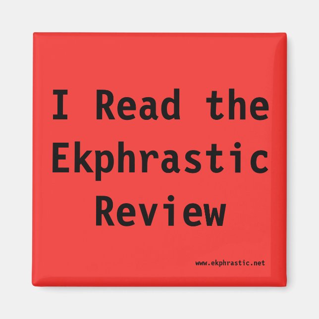 Imã magneta vermelha (Frente)