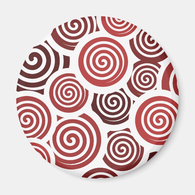 Imã Magneta vermelha (Frente)