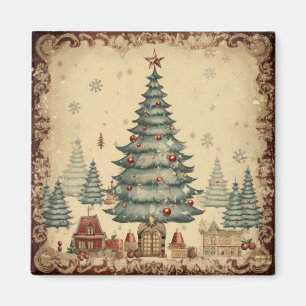 Imã Magneta Vintage Natal