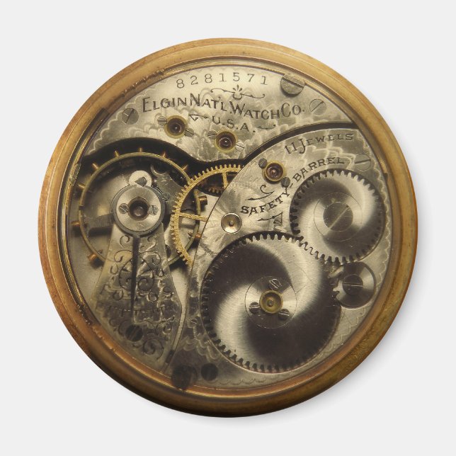Imã Magneta Vintage Watchworks (Frente)