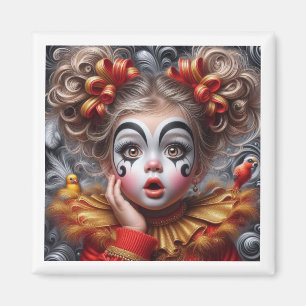 Imã Magneta Whimsical Palhaço - Deliciosa e Única
