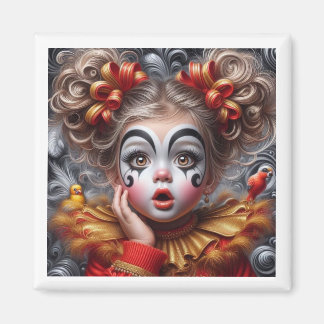 Imã Magneta Whimsical Palhaço - Deliciosa e Única