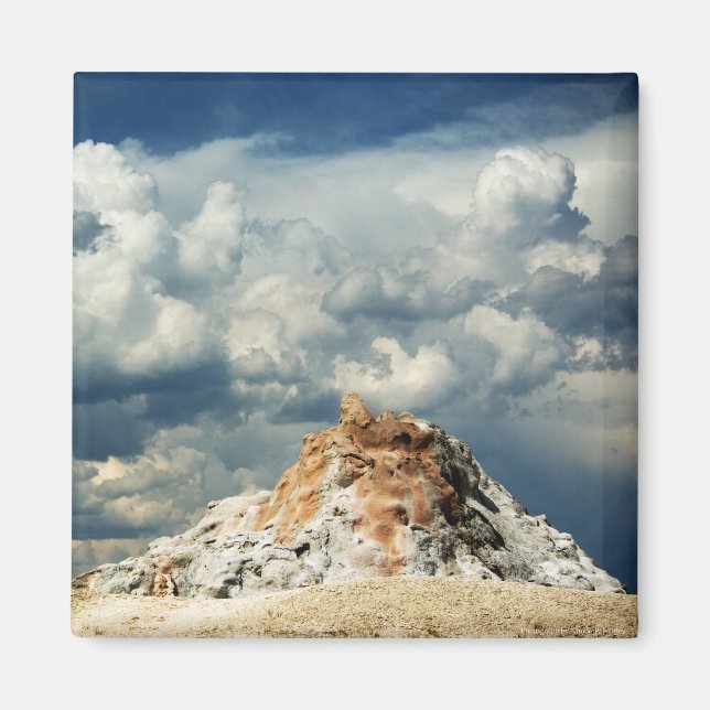 Imã Magneta White Dome (Frente)