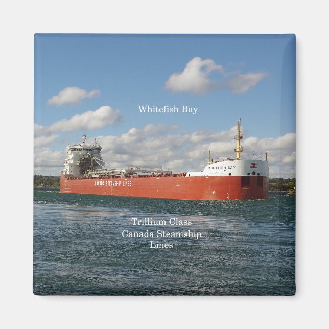 Imã Magneta Whitefish Bay (Frente)