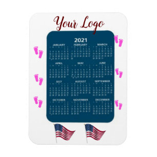 Ímã #MagnetCalendar - Promocional 2021 Calendário do