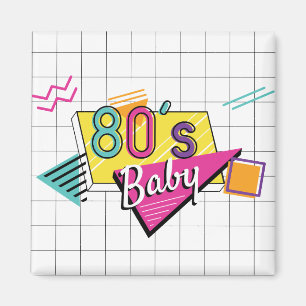 Imã Magnete anos 80 Colorida