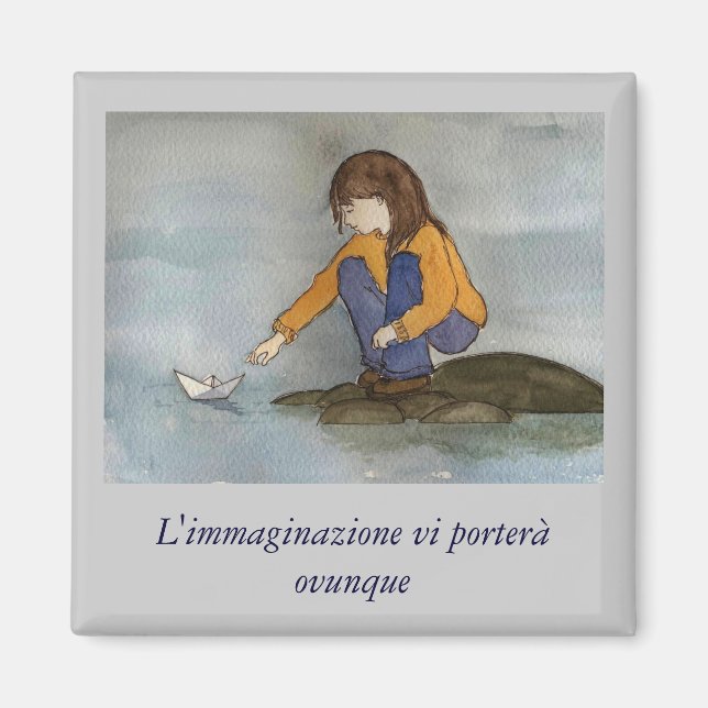 Imã Magnete Barchetta (Frente)