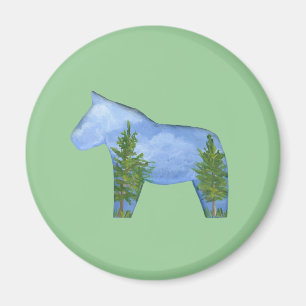 Imã Magnete de Cavalo de Exibição de Cabina