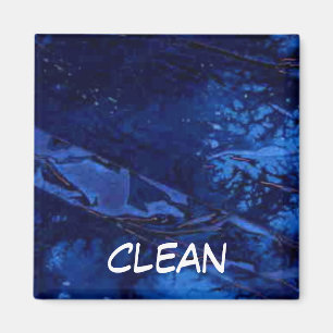 Imã Magnete de estado da máquina de lavar Abstrato de