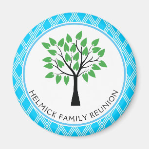 Imã Magnete de Reunião da Família de Latice Azul e B