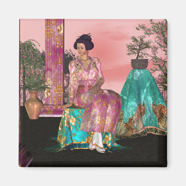 Imã Magnete de Tempo Silencioso (Frente)