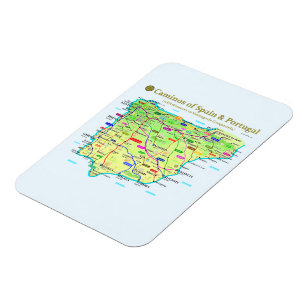 Ímã Magnete flexível de mapa de aminomoedas