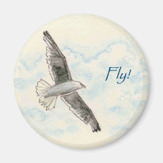 Imã Magnete "Gabbiano"