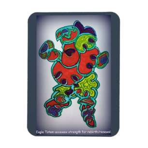 Ímã Magnete Totem Águia