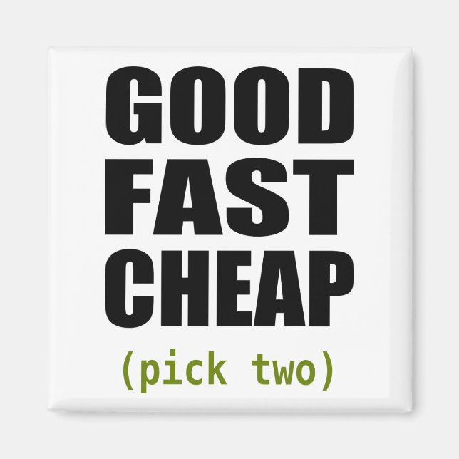 Imã Magnética Barata e Rápida (Frente)