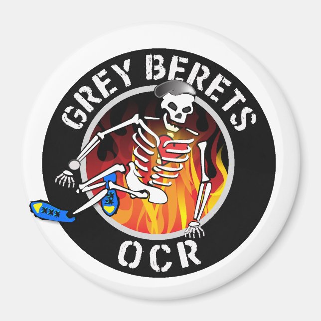 Imã Magnética de 3" (Frente)