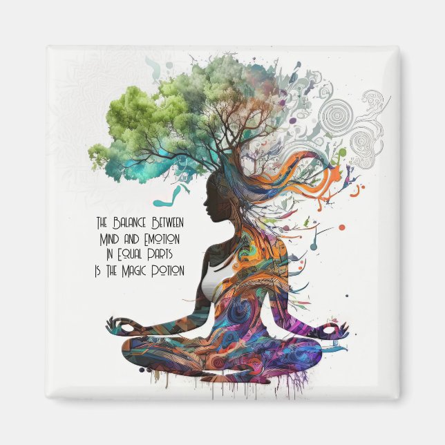 Imã Magnética de Poção Mágica Inspirada (Frente)