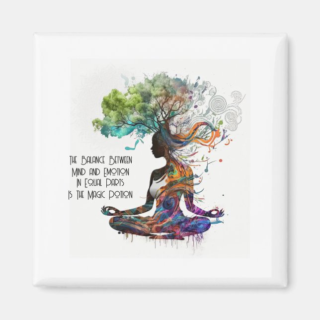 Imã Magnética de Poção Mágica Inspirada (Frente)