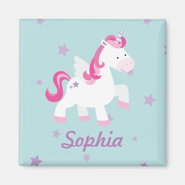 Imã Magnético, Cor-de-Rosa, Personalizado, Magnético,  (Frente)