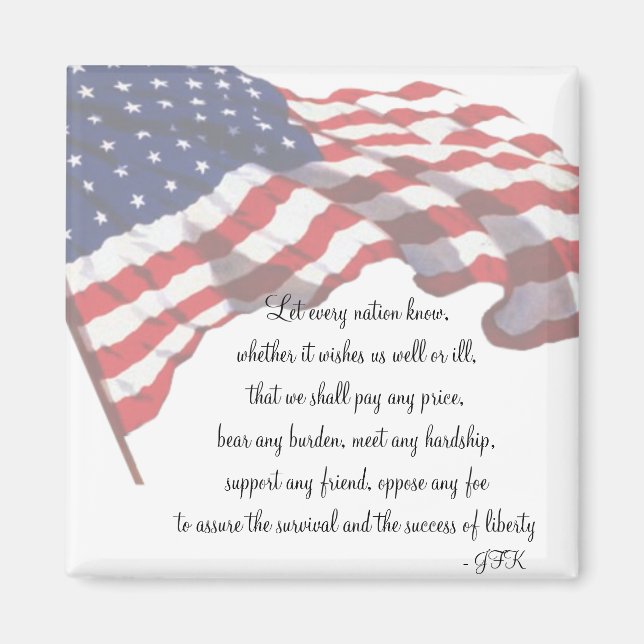 Imã Magnético de Cotação JFK KRW (Frente)