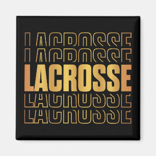 Imã Magnético de Texto de Lacrosse