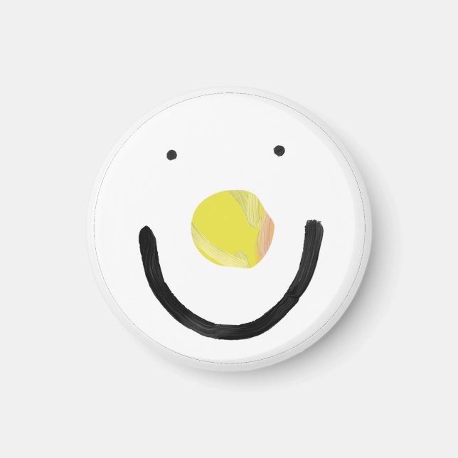 Imã Magnético do Horário Brilhante (Frente)