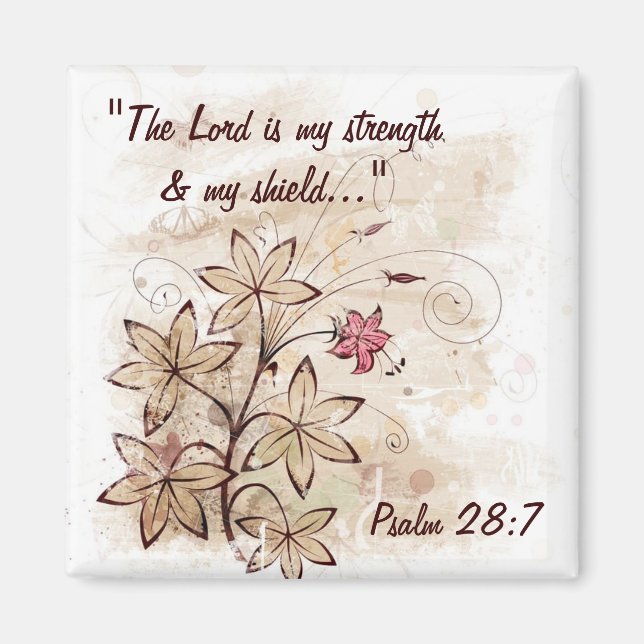 Imã Magnético Flor (Frente)