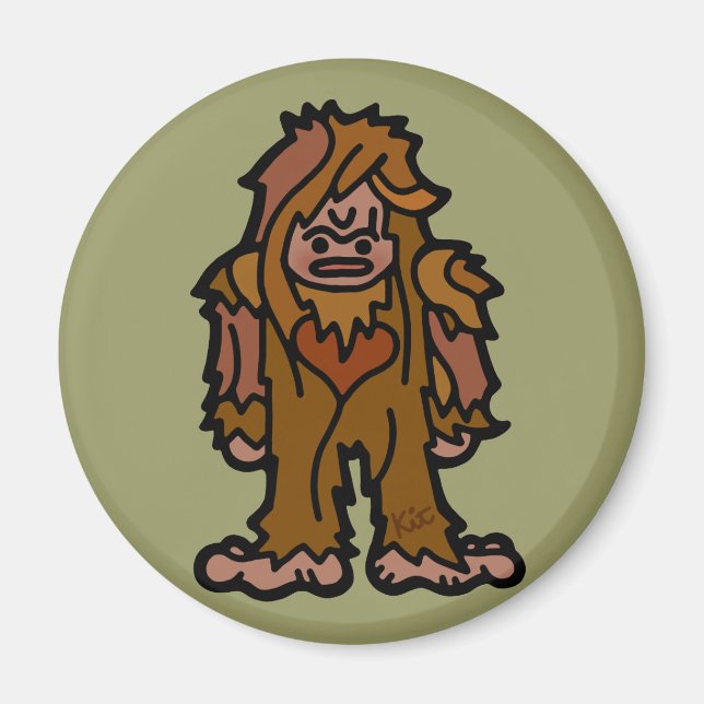 Imã magnetismo animal. (Frente)