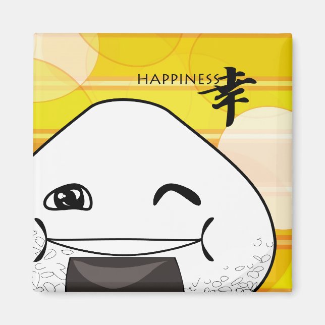 Imã Magnetismo feliz (Frente)