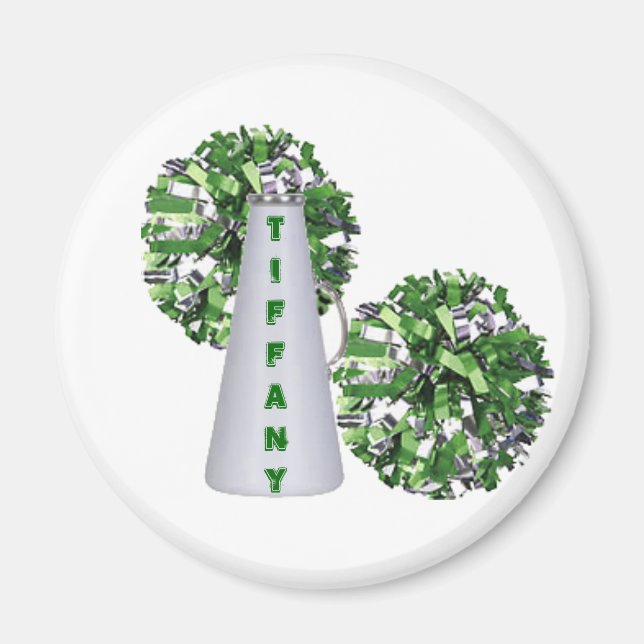 Imã Magneto Cheerleader Verde (Frente)