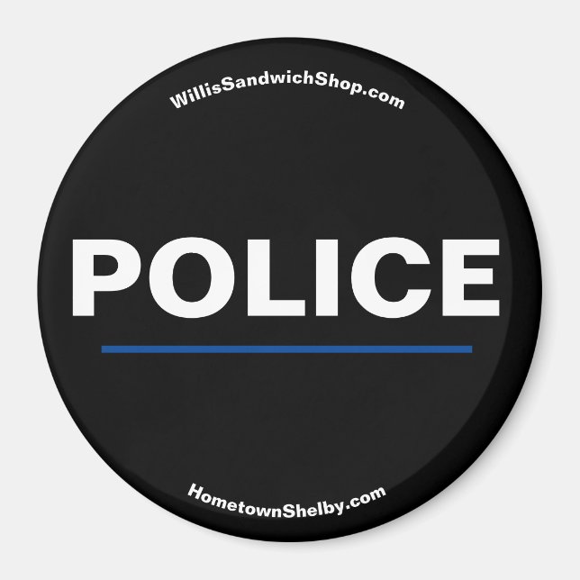 Imã Magneto Chefe de Polícia (Frente)