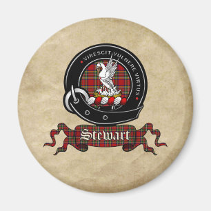 Imã Magneto Crachá Stewart Clan