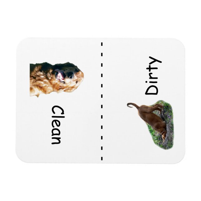 Ímã Magneto da lava-louça do ouro Retriever (Horizontal)