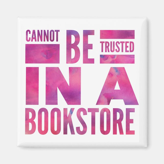 Imã Magneto de Amor de Leitura da Livraria (Frente)