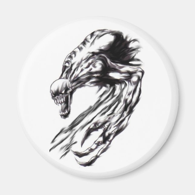 Imã Magneto de Arte Demônico (Frente)