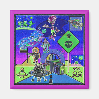 Imã Magneto de Arte ESPACIAL