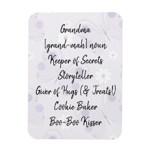 Ímã Magneto de Definição Avó (Vertical)